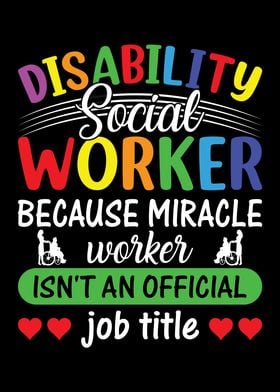 Disability Social Worker