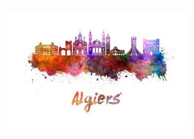 Algiers skyline