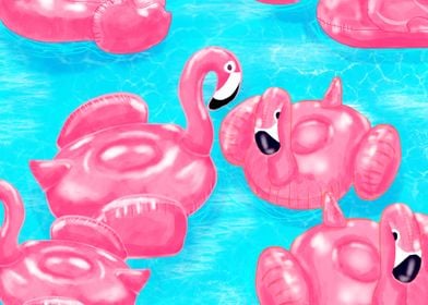 Flamingo Float Pool