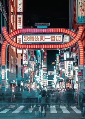 Shinjuku Nights in Tokyo