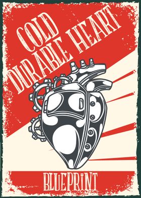 Steampunk Durable Heart