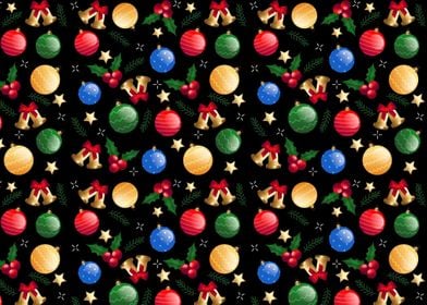 Gradient Christmas Pattern