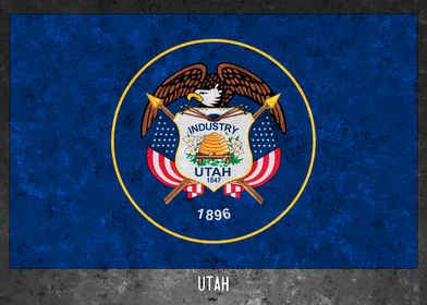 State flag of Utah