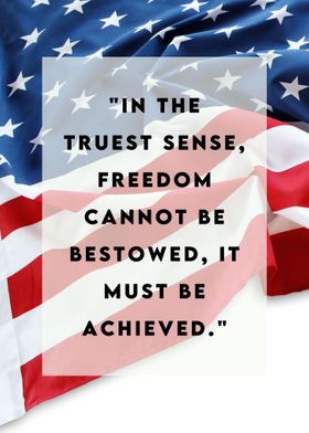 Franklin D Roosevelt Quote