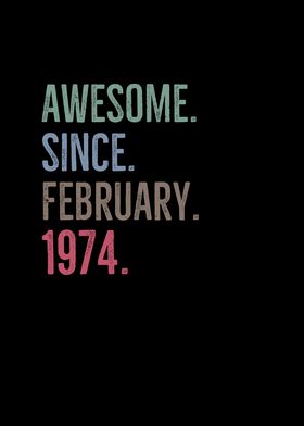 Awesome Since February