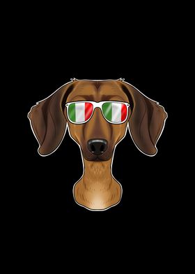 Dachshund Italy Sunglasses