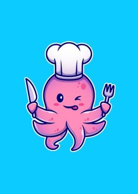 Octopus chef