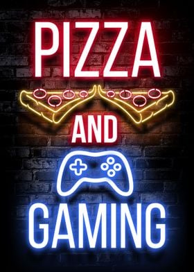 Pizza and gaming 