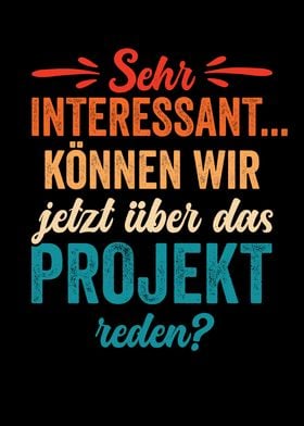 ber Das Projekt Reden