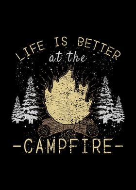 Vintage Campfire