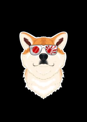 Akita Inu Japan Sunglasses