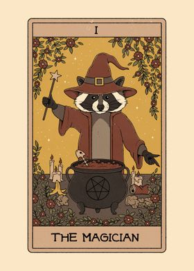 The Magician Raccoon