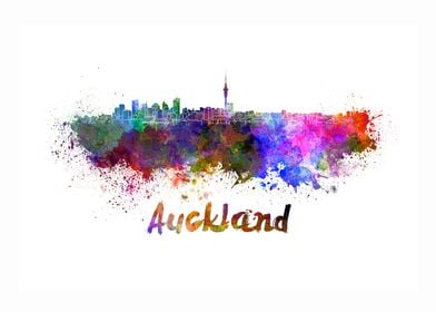 auckland skyline