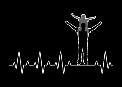 Proud Papa Son Heartbeat