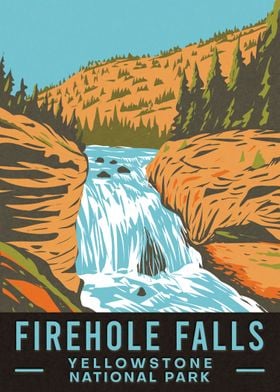 Firehole Falls