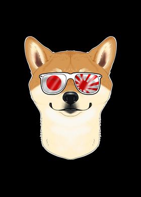 Shiba Inu Japan Sunglasses