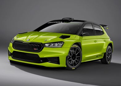 Skoda Fabia RS Rally 2 car