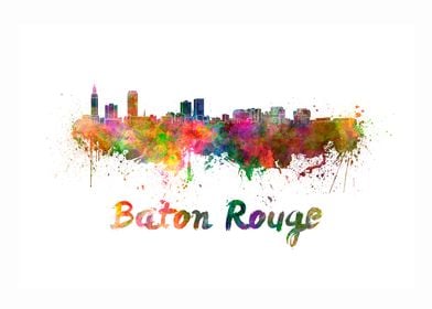 Baton rouge skyline