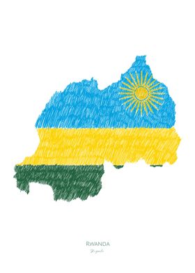 RWANDA WORLD CUP SCRIBBLE