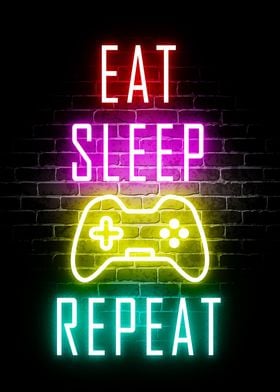 eat sleep game repeat