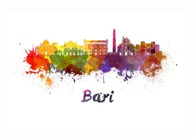 Bari skyline