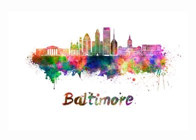 Baltimore v2 skyline