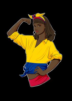 Colombian Girl Unbreakable