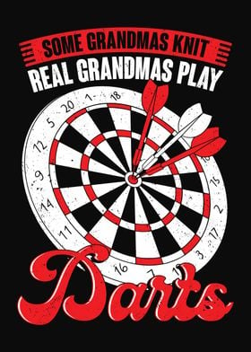 Darts Grandma Design