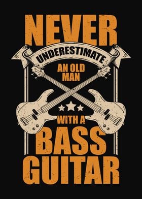 Old Man Bass Guitar Design