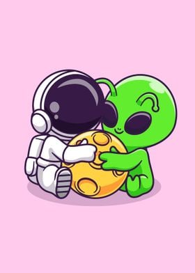 alien hug moon