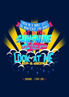 stray kids sunshine lyrics