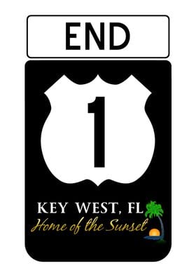 A1A Hwy Sign Florida 