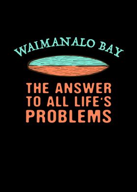 Waimanalo Bay Answer To