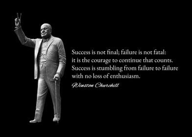 Winston Churchill Success