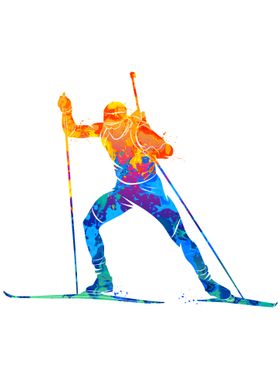 biathlete from splash