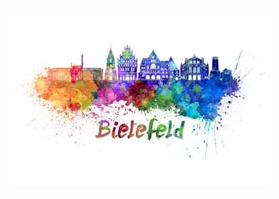 Bielefeld skyline