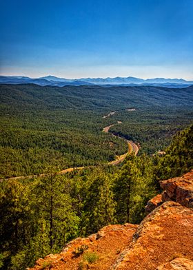 Mogollon Rim in Arizona