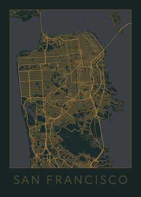 San Francisco Gray Orange