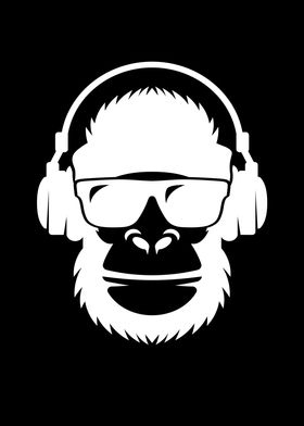 Monkey Headphone