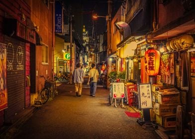 Osaka Night Street