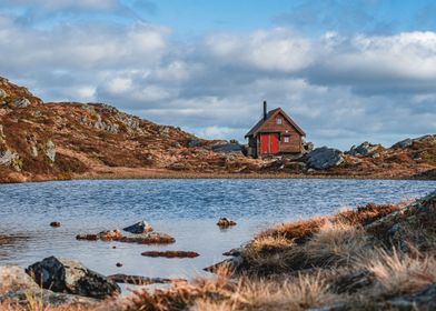 Mountain Lake in Norway