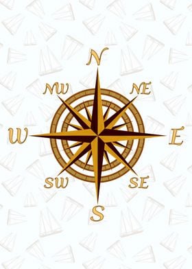 Nautical Compass Rose