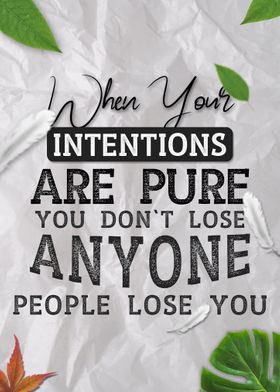 Intentions Quote