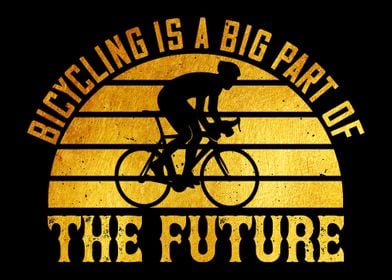 Bicycling is a big part of