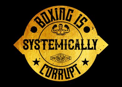 Boxing is systemically 