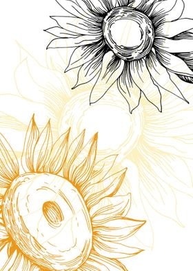 Sunflower art