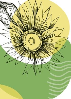 Sunflower art