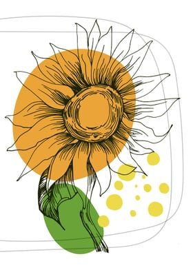 sunflower art