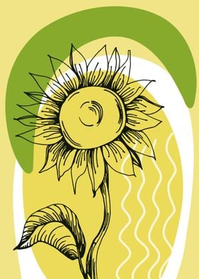 Sunflower art