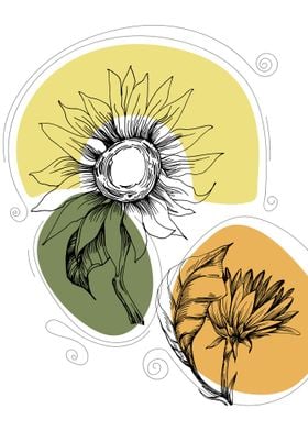 Sunflower art